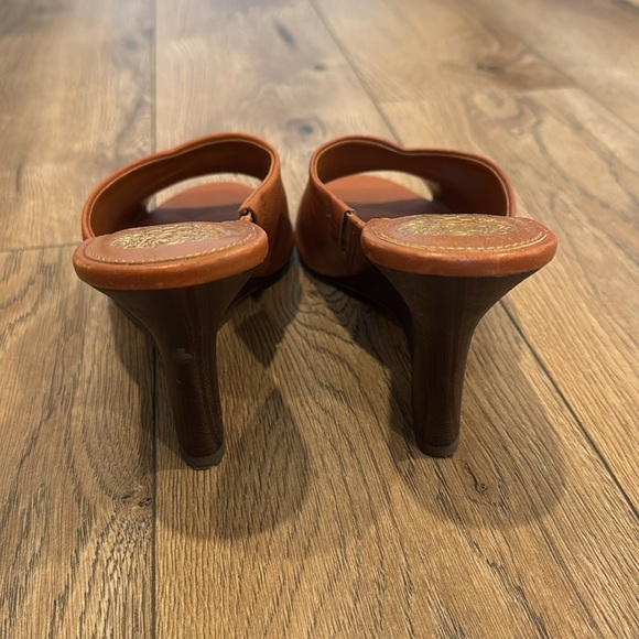 Vince Camuto Women’s Vilty Sculpted Slip-On Wedge Sandals Open Toe Size 8.5 - Picture 4 of 7